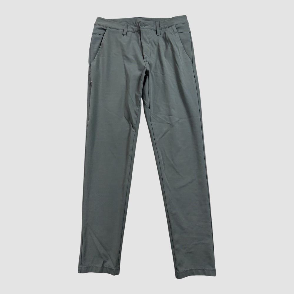 BYLT Everyday Pant 2.0 Mens 30x30 Gray Slim Performance Tech Stretch Tapered